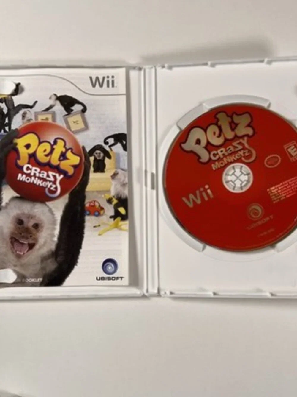 Petz Crazy Monkeyz Wii Video Game Complete in Box CIB TESTED